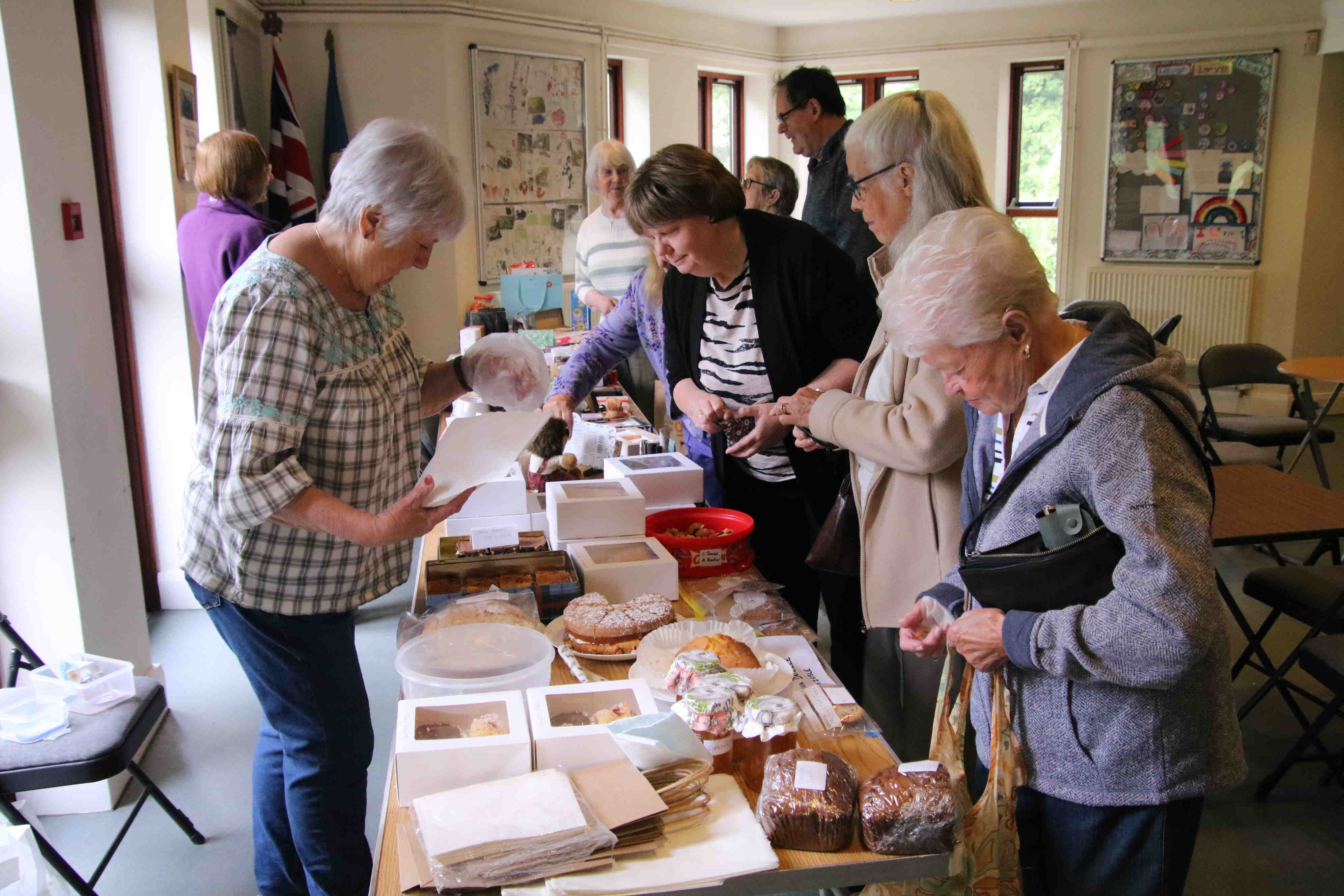 The most popular stall